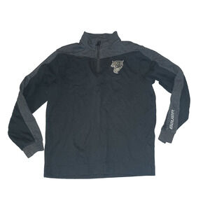 Bauer Men’s Black & Gray Athletic Pullover Sweatshirt Size L M002